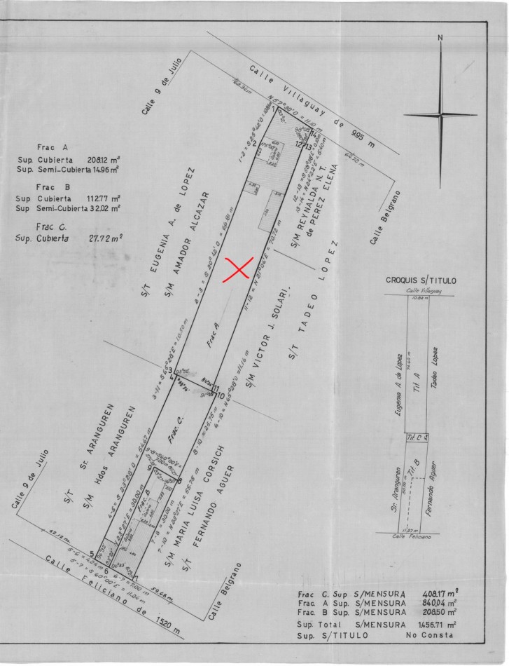VENDO IMPORTANTE INMUEBLE ZONA PLAZA SAENZ PEÑA. U$D 200.000