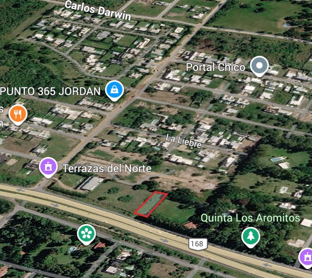 VENDO TERRENO EN ACCESO NORTE 900m2 U$D 80.000