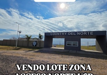 VENDO LOTE ZONA ACCESO NORTE  750 m2 U$S 16.500.-